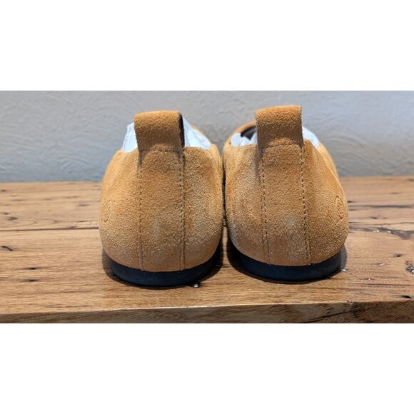 Born Adour Yellow (Mustard) Suede Ballet Flats Womens Size 7.5M - Picture 3 of 9